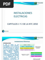 Instalaciones Cap. 1-2 NTC 2050