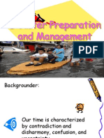 Disaster Preparation and Management