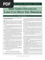 God's Financial Laws