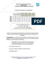 Calculo Indice COP - Gobernaci+ N