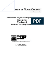 Primavera P6 Manual