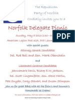 Delegate Picnic Invite