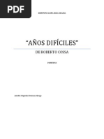 Años Dificiles