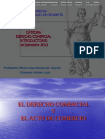 Derecho Comercial GENERALIDADES