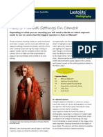 Auto or Manual Settings On Camera: Key Points