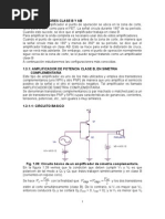 Amplificadores Clase B