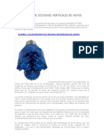 Perforacion de Secciones Verticales de Hoyos Superficiales.