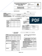 RHB-FO-490-007 Evaluacion Fonoaudiologia Lenguaje Habla y Deglucion