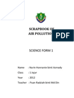 Scrapbook of Air Pollution (Sekolah Menengah)