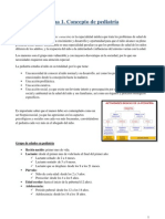 Tema 1. Concepto de Pediatría.