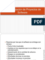 03 Calendarización de Proyectos de Software