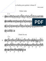 12 Pièces Faciles Pour Guitare Volume II PDF