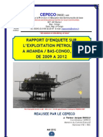 Rapport Sur L'exploitation Pétrolière À Moanda Bas Congo