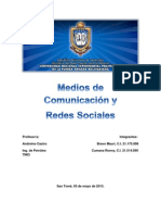 Medios de Comunicacion y Redes Sociales (7N03 - Mauri Bravo, Ronny Cumana)