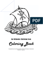 Orthodox Christian Icon Coloring Book