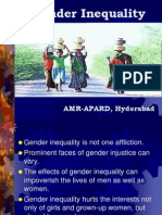 Gender Inequality: AMR-APARD, Hyderabad