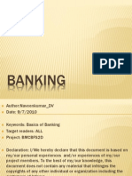 Banking Terms and Basics