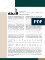 Christopher C. Davis and Kenneth C. Feinberg Portfolio Managers