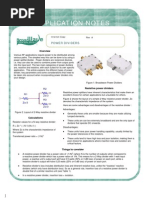 Application Notes Power Dividers