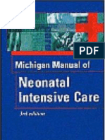 Michigan Manual of Neonatal Intejnsive Care 3rd Ed NB