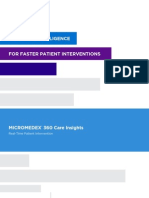 Micromedex 360 Care Insights Brochure