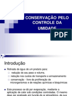 5 Aula - Conservação Pelo Controle Da Umidade