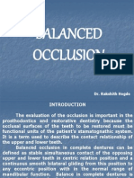 Balanced Occlusion: Dr. Rakshith Hegde