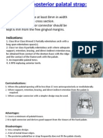 Anteroposterior Palatal Strap