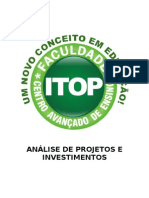 Apostila Análise de Projetos e Investimentos