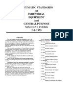 Pneumatic Standards For Industrial Equipment and General Purpose Machine Tools P-1-1975