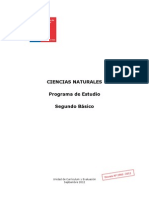 Programa de Estudio 2º Basico CIENCIAS NATURALES (10 Diciembre 2012)