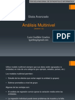 Analisis Multinivel - STATA