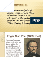 Narrative Analysis of Edgar Allan Poe's Stories