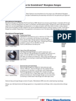 Assembly Instructions For Bondstrand Fiberglass Flanges