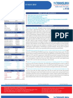 Go Ahead For F&O Report 13 May 2013 Mansukh Investment and Trading Solution