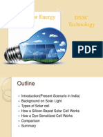 Dye-Sensitised Solar Cell