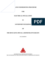 Tesring Procedure of Electrical Installtion