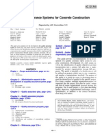 Quality Assurance Systems For Concrete Construction: Reported by ACI Committee 121