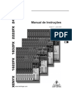 Mesa de Som Xenyx 1832fx USB Behringer PDF