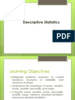 Discriptive Statistics