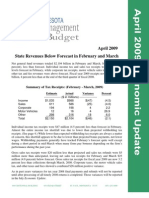 April 2009 Economic Update