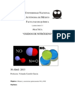 Oxidos de Nitrogeno