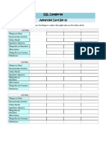 ESL Activity: Categories (Advanced Level-2)