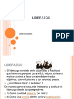 LIDERAZGO Diapositivas