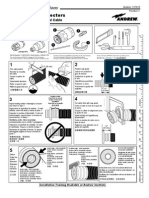 Andrew OnePiece RF Connector Coax VXL5 Install