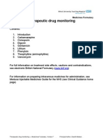 Therapeutic Drug Monitoring