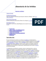 Seguridad Alimentaria de Las Bebidas Gaseosas