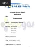 Proyecto de Mantenimiento