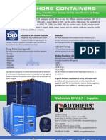 DNV 2.7-1 Quick Reference