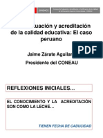 La Autoevaluación y La Acreditación - 250811